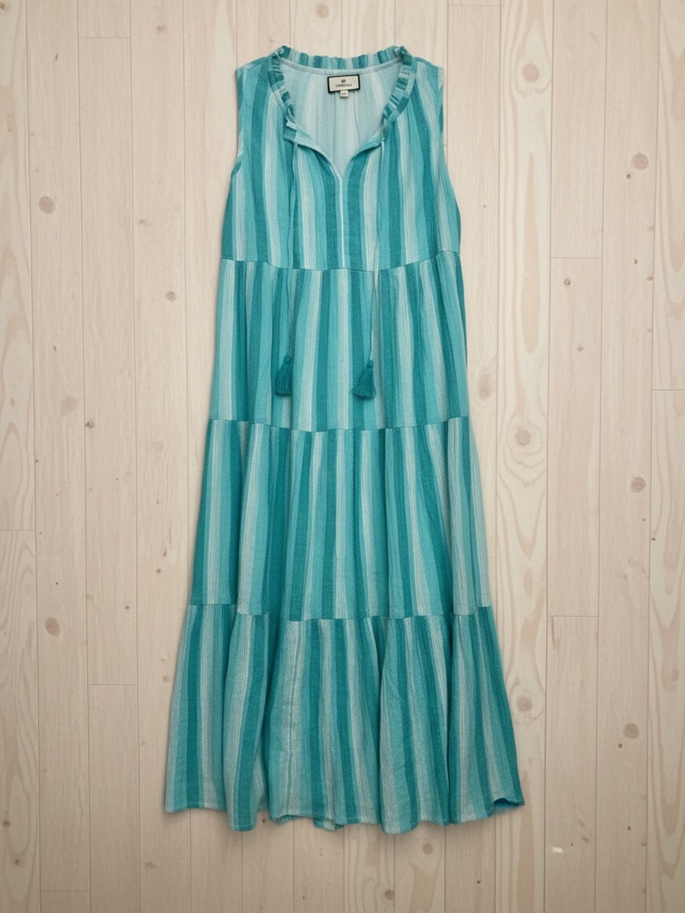 Tuckernuck Aquamarine Caftan dress